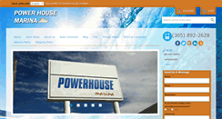 Desktop Screenshot of powerhousemarina.com
